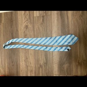 Men’s neck tie silk - blue